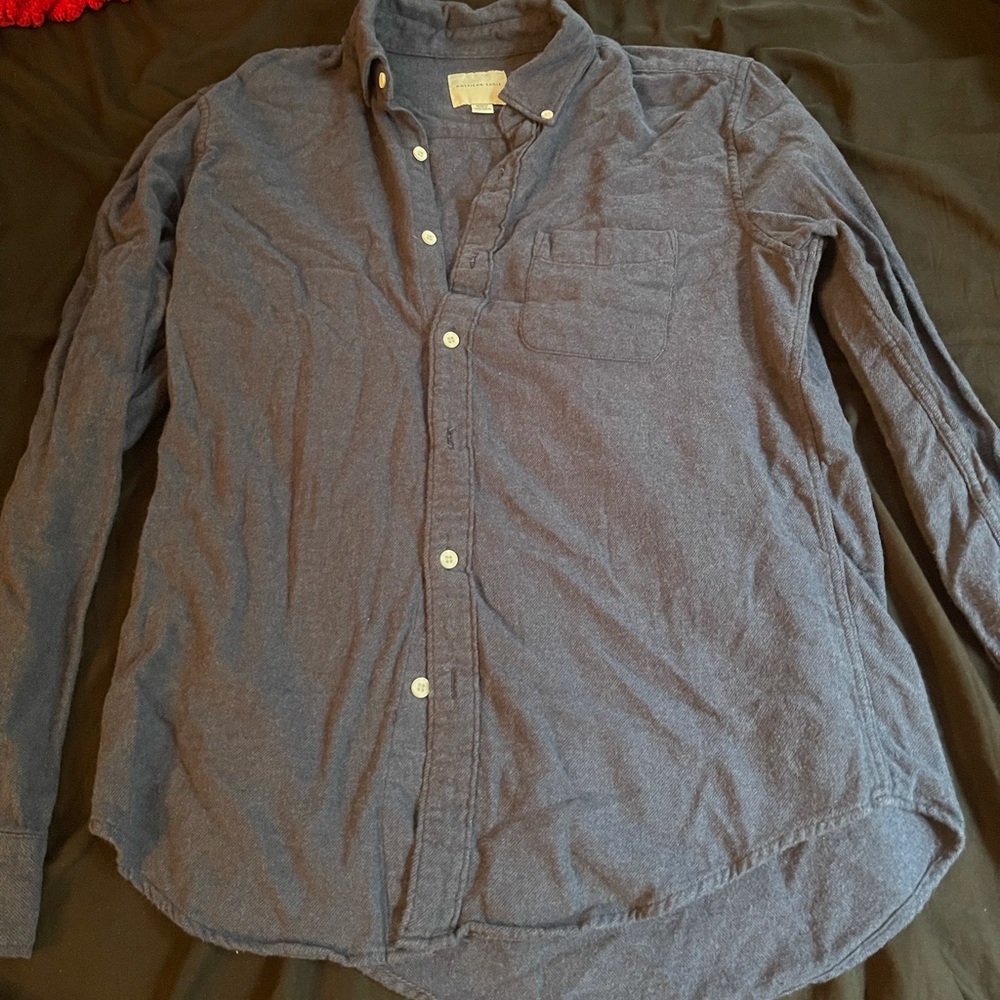 American Eagle Long Sleeve Button Up